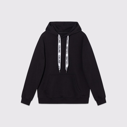 셀린느 남성 캐쥬얼 후드티 - Celine Mens Black Hoodie - ce220x
