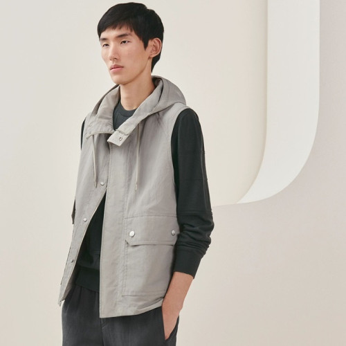 에르메스 남성 그레이 베스트 -  Hermes Mens Gray Vest - he353x