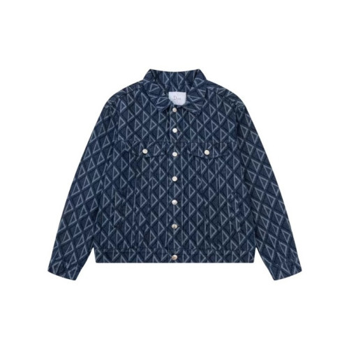 디올 남성 네이비 데님 자켓 - Dior Mens Navy Jackets - di782x