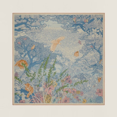 에르메스 여성 스퀘어 숄 - Hermes Womens Square Shawl - he417x