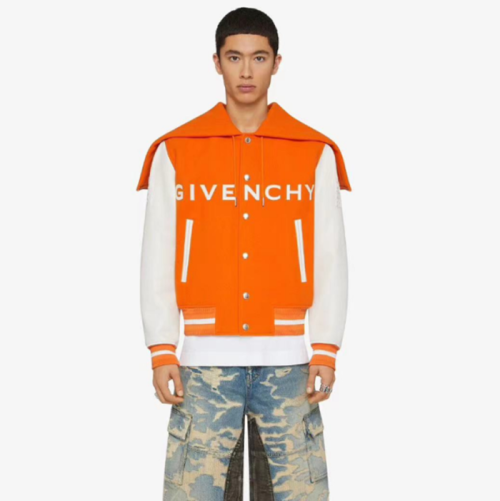 지방시 남성 캐쥬얼 오렌지 자켓 - Givenchy Mens Orange Jackets - giv345x