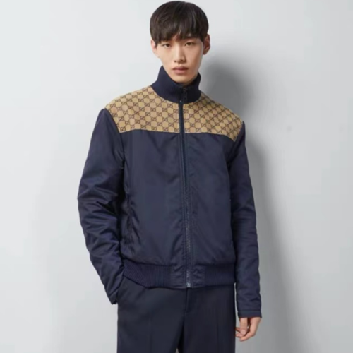 구찌 남성 캐쥬얼 네이비 집업 자켓 - Gucci Mens Nvay Jackets - gu1102x