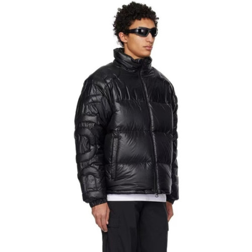 버버리 남성 블랙 다운 패딩 - Burberry Mens Black Padding - bu338x