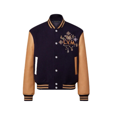 루이비통 남성 가죽 자켓 - Louis vuitton Mens Leather Jacket - lv2026x