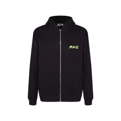 메종마르지엘라 남성 블랙 후드티 - Maison margiela Mens Black Hoodie - mai224x