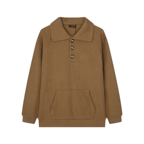루이비통 남성 카멜 폴로 니트 - Louis vuitton Mens Camel Knits- lv2030x