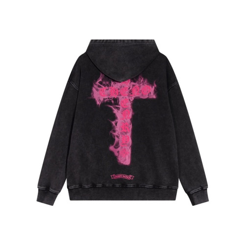 크롬하츠 남성 블랙 후디 - Chrom hearts Mens Black Hoodie - ch211x