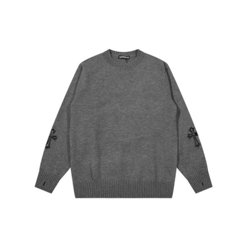 크롬하츠 남성 그레이 니트- Chrom hearts Mens Gray Knits - ch214x