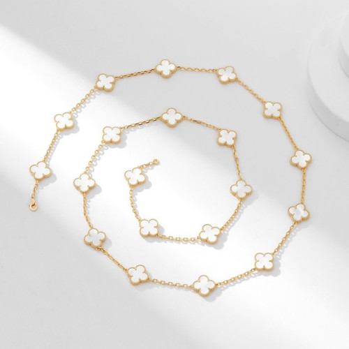 반클리프 아펠 여성 화이트 목걸이 - Van Cleef & Arpels Womens White Necklace - acc376x