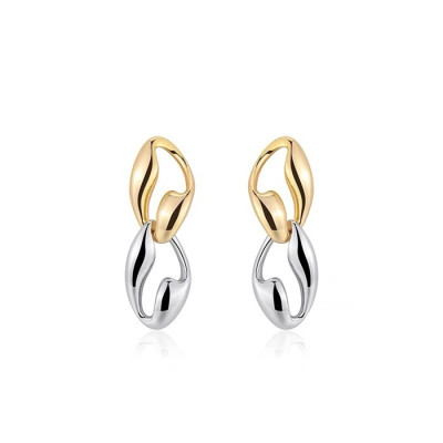 보테가베네타 여성 화이트 골드 이어링 - Bottega veneta Womens White Gold Earring - acc390x