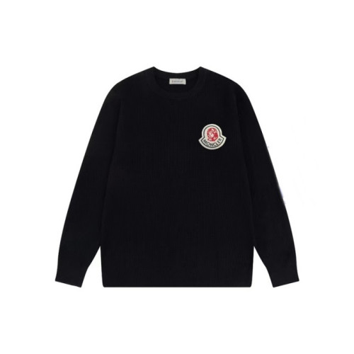몽클레어 남성 크루넥 니트 - Moncler Mens Black Knits - mo246x