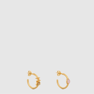 셀린느 여성 트리옹프 후프 이어링 - Celine Womens Triomphe Hoop Earring - acc538x
