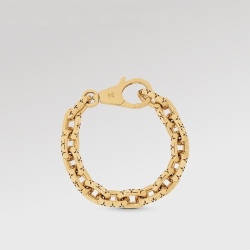 루이비통 남성 옐로우 골드 팔찌 - Louis vuitton Mens Yellow Gold Bangle - acc571x