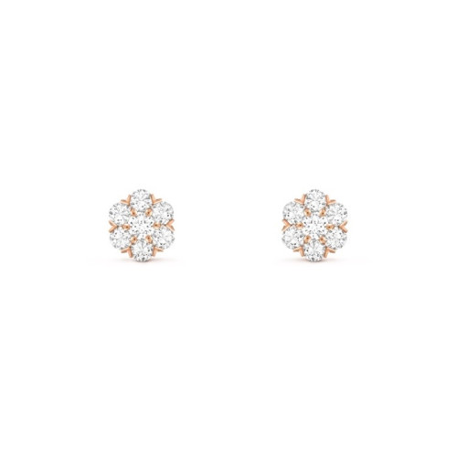 반클리프 아펠 여성 다이아몬드 블로섬 플로럴 스터드 이어링 - Van Cleef & Arpels Womens Diamond Blossom Floral Stud Earrings - acc630x