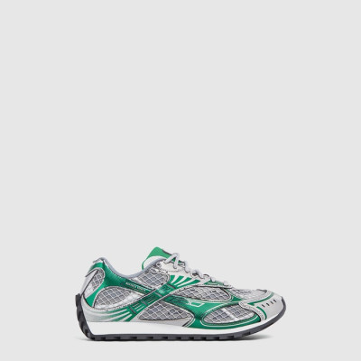보테가베네타 남/녀 오르빗 스니커즈 - Bottega Veneta Unisex Green Sneakers - bv265x