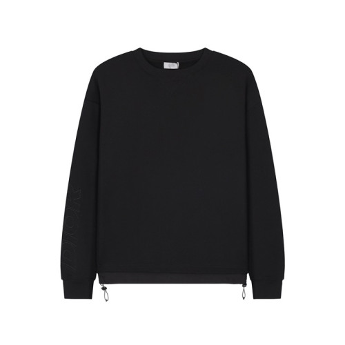 디올 남성 클래식 블랙 맨투맨 - Dior Mens Black Tshirts - di881x