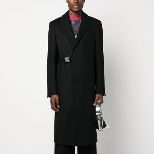알릭스 남성 트렌디 블랙 코트 - ALYX Mens Black Coats - al08x