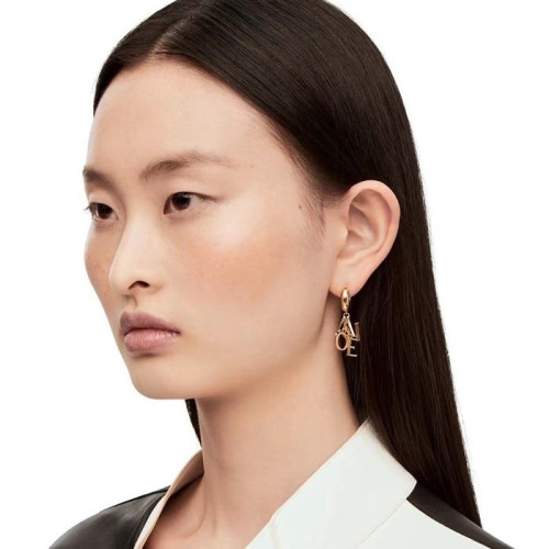 로에베 여성 골드 귀걸이 - Loewe Womens Gold Earring - acc831x