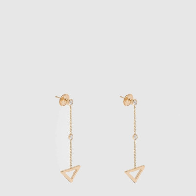 프라다 여성 이터널 골드 드롭 이어링 - Prada Womens Eternal Gold Drop Earring - acc938x