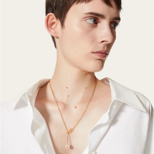 발렌티노 여성 골드 목걸이 - Valentino Womens Gold Necklace - acc949x