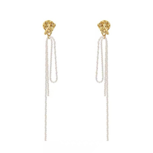 보테가베네타 여성 골드 이어링 - Bottega veneta Womens Gold Earring - acc953x