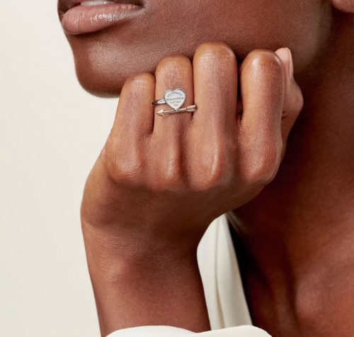 티파니 여성 화이트 골드 반지 - Tiffany Womens White Gold Ring - acc1034x