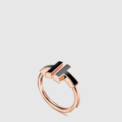 티파니 여성 오닉스 와이어 반지 - Tiffany Womens Onyx Wire Ring - acc1049x