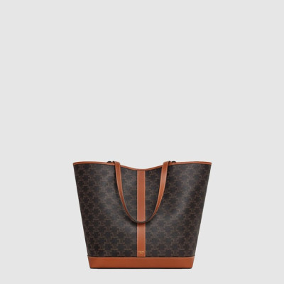 셀린느 여성 미디엄 카바스 백 - Celine Womens Brown Cabas Bag - ba10x