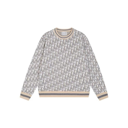 디올 남성 그레이 크루넥 니트 - Dior Mens Gray Knitwear - di899x