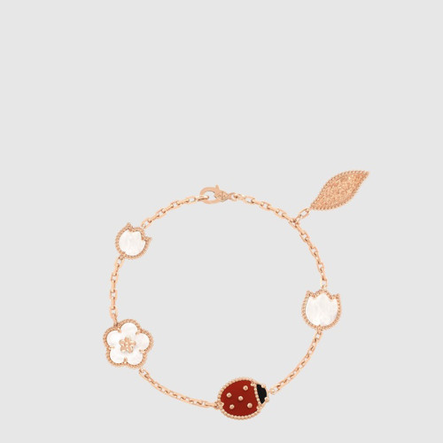 반클리프 아펠 여성 럭키 스프링 브레이슬릿 - Van Cleef & Arpels Womens Lucky Spring Bracelet - acc1100x