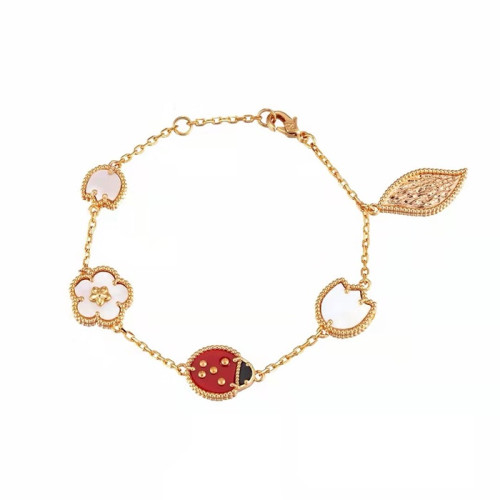 반클리프 아펠 여성 옐로우 골드 팔찌 - Van Cleef & Arpels Womens Yellow Gold Bangle - acc1100x