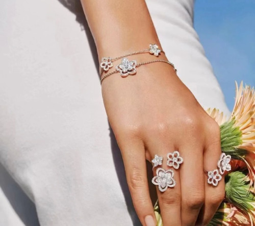 그라프 여성 화이트 골드 팔찌 - Graff Womens White-gold Bangle - acc1338x