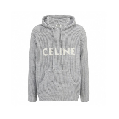 셀린느 남성 니트 후디 - Celine Mens Knit Hooded - cec09x