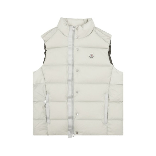 몽클레어 남성 화이트 덕다운 베스트 - Moncler Mens White Vest - moc169x