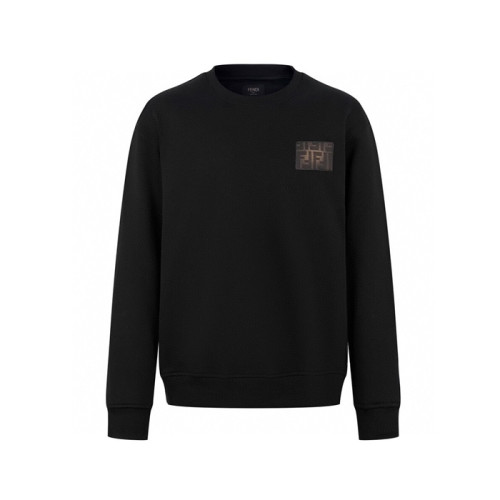 펜디 남성 캐쥬얼 블랙 맨투맨 - Fendi Mens Black Tshirts - fec170x