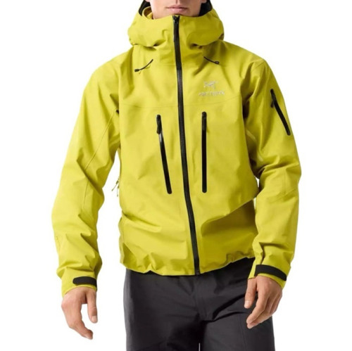 아크테릭스 남성 방풍 자켓 - Arcteryx Mens Neon Green Jackets - arc207x