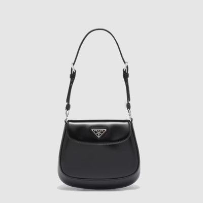 프라다 여성 미니 클레오 백 1BH188 - Prada Womens Black Cloe Bag - prb901x