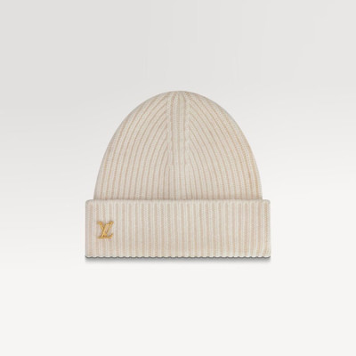 루이비통 남/녀 아이보리 비니 - Louis vuitton Unisex Ivory Beanie - acc1711x