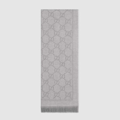 구찌 여성 그레이 스카프 - Gucci Womens Gray Scarf - acc1719x