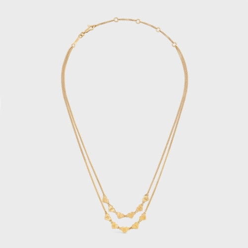셀린느 여성 골드 목걸이 - Celine Womens Gold Necklace- acc1982x