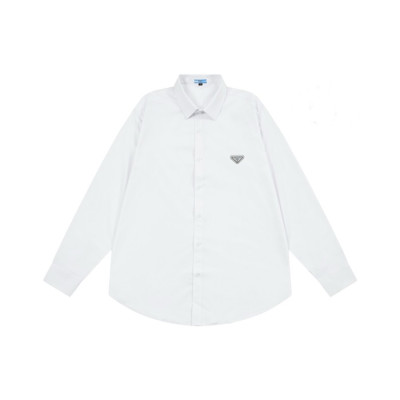 프라다 남성 모던 화이트 셔츠 - Prada Mens White Shirts - prc243x