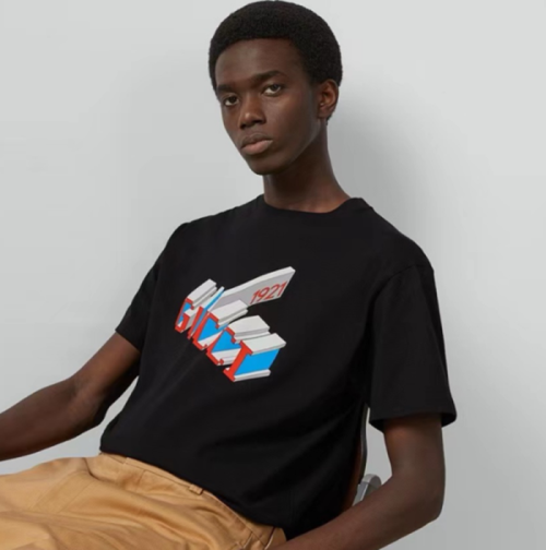 구찌 남성 블랙 반팔티 - Gucci Mens Black Tshirts - guc249x