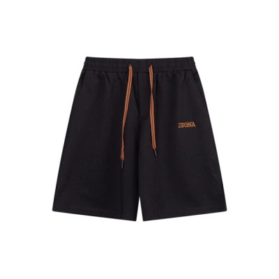 에르메네질도 제냐 블랙 남성 반바지 - Ermenegildo Zegna Mens Black Half-pants - zec02x