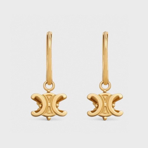 셀린느 여성 골드 이어링 - Celine Womens Gold Earring - acc1886x