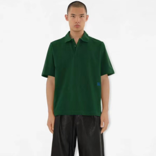 버버리 남성 그린 폴로 반팔티 - Burberry Mens Green Tshirts - buc286x