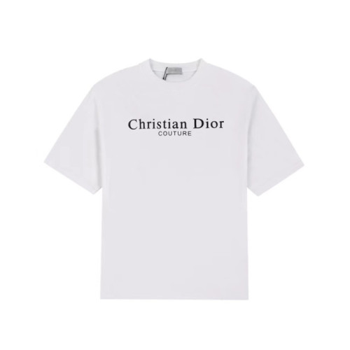 디올 남성 화이트 반팔티 - Dior Mens White Tshirts - dic304x