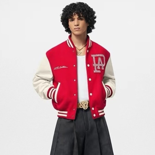 루이비통 남성 레드 재킷 - Louis vuitton Mens Red Jackets - lvc337x