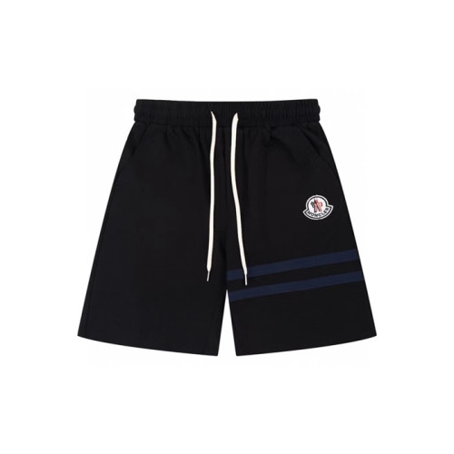 몽클레어 남성 블랙 반바지 - Moncler Mens Black Half-pants - moc198x