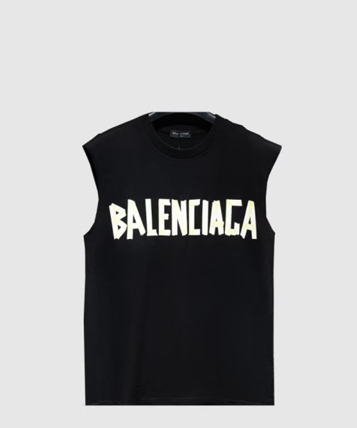 발렌시아가 남성 블랙 나시 - Balenciaga Mens Black Tshirts - bac359x