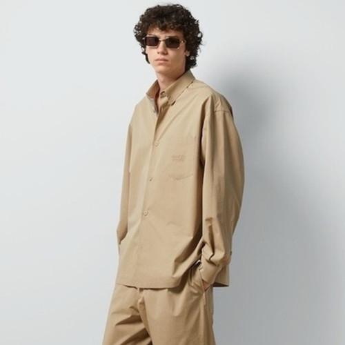 구찌 남성 베이지 셔츠 -  Gucci Mens Beige Shirts - guc335x